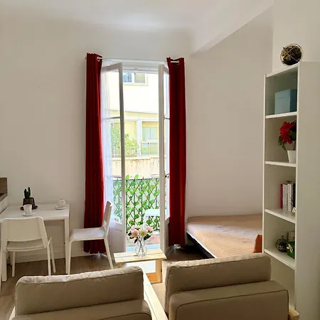 Apartmán Avec Balcon - Centre-ville & A 2 Min Nice