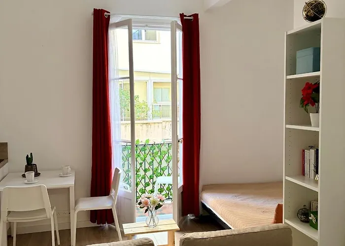 Apartamento Avec Balcon - Centre-ville&plage à 2 Min Nice